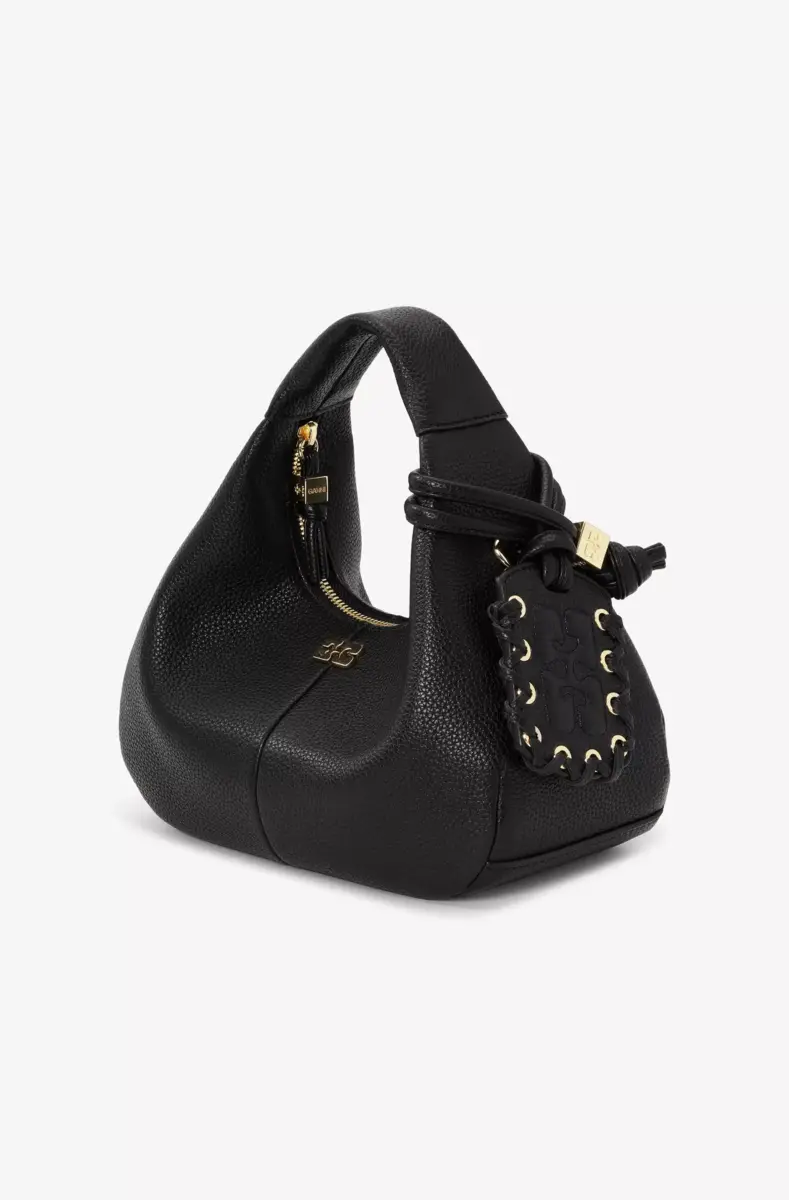 Black Mini Hobo Bag