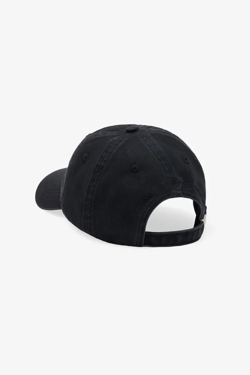 Black Puppy Canvas Cap