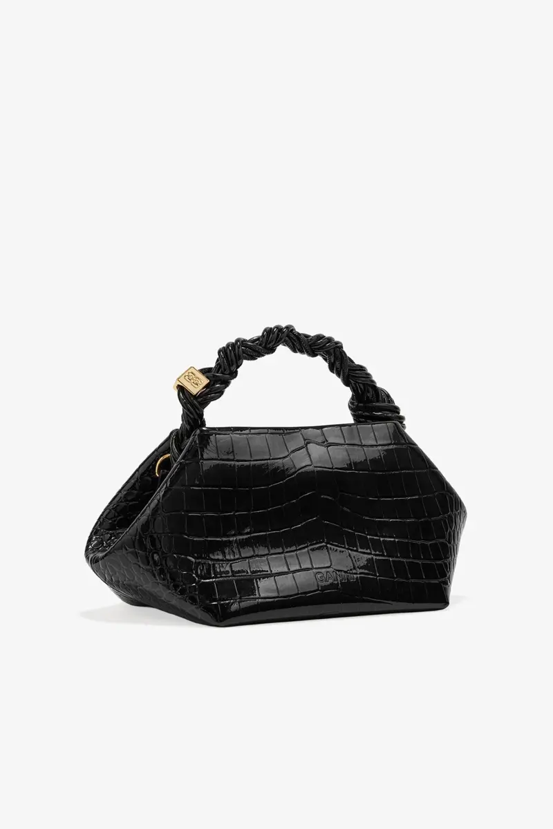 Black Small GANNI Bou Bag