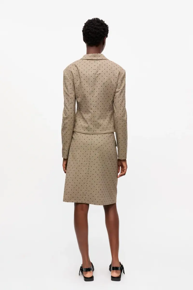 Flock Check Suiting Blazer Flock Check Suiting Blazer