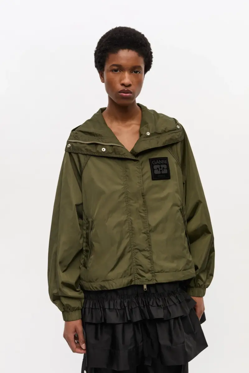 Green Nylon Jacket