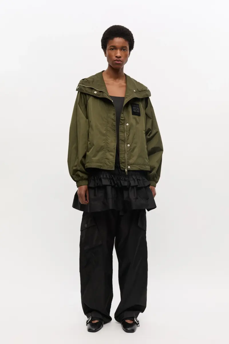 Green Nylon Jacket