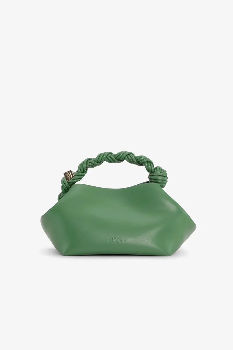 Green Small GANNI Bou Bag