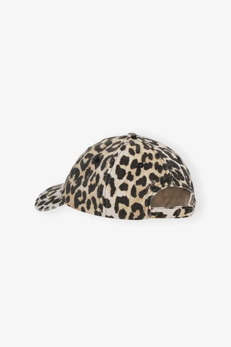 Leopard Canvas Cap