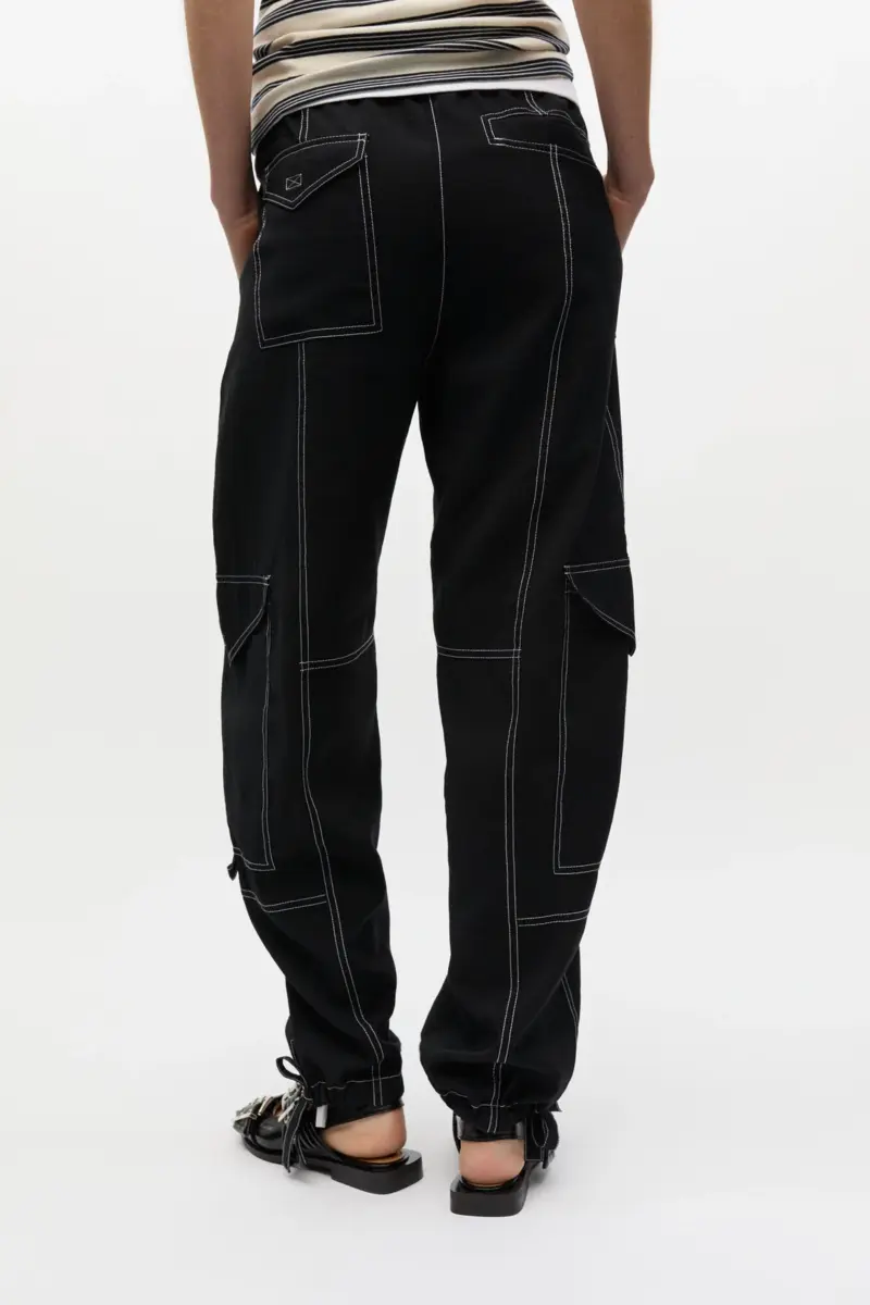 Light Slub Pocket Trousers