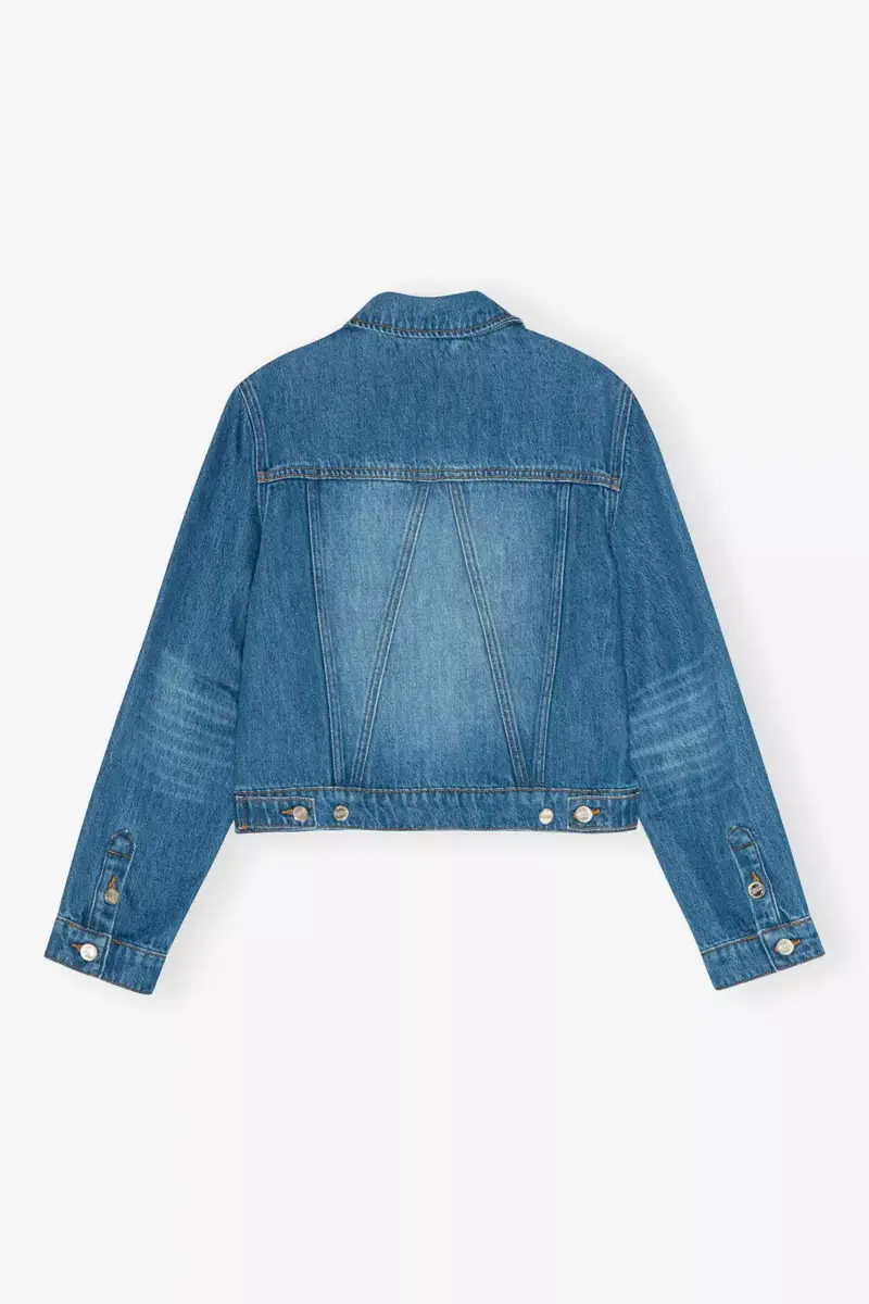 Mid Blue Denim Jacket