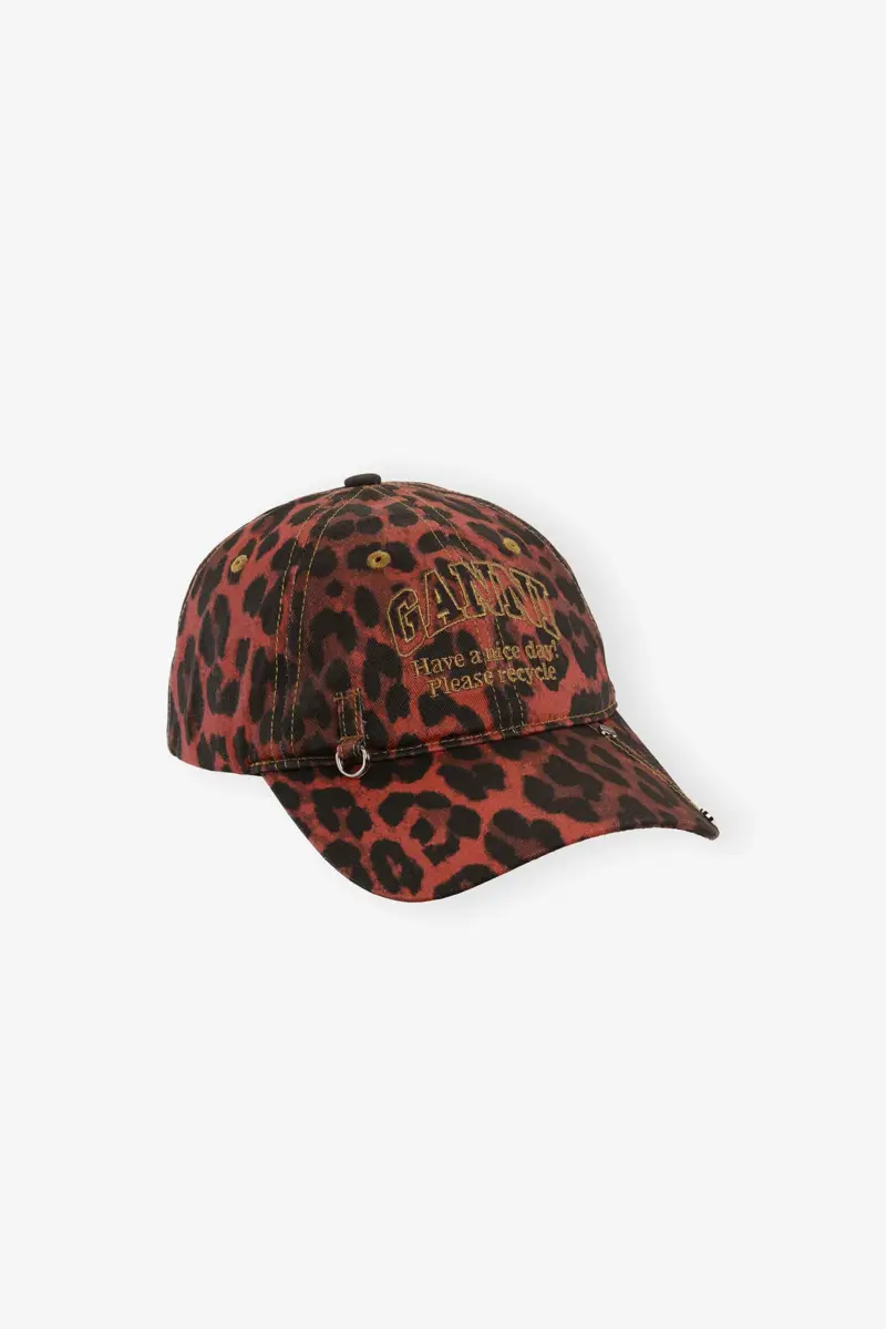 Red Leopard Cap