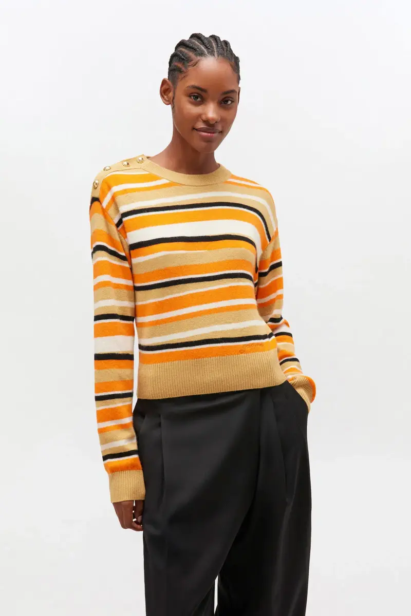 Striped Cashmere Jumper